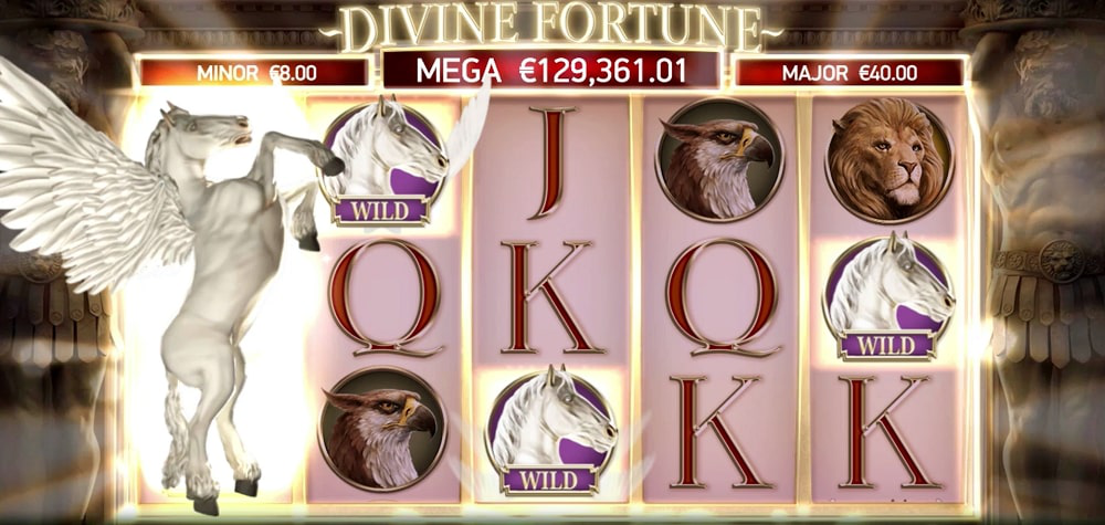 Hrací Automat Divine Fortune v Kasinu Bonver